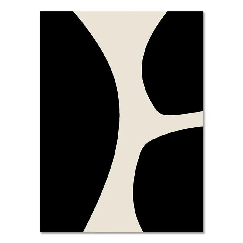 Cut Forms design — bold black cut shapes