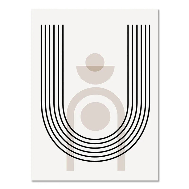 Arch Lines design — fine linework arch